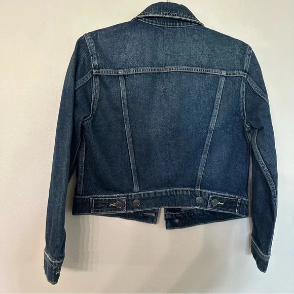 NWT Current/ Elliot " The Baby Trucker" Denim Cropped Jacket Size 1, Small - Picture 14 of 14